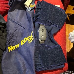 New EDGE Blue Back Support Belt